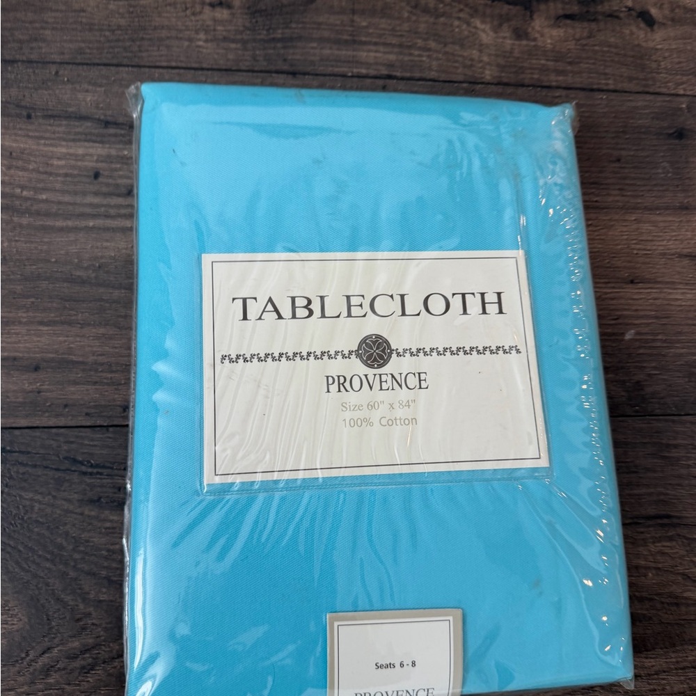 Blue Tablecloth